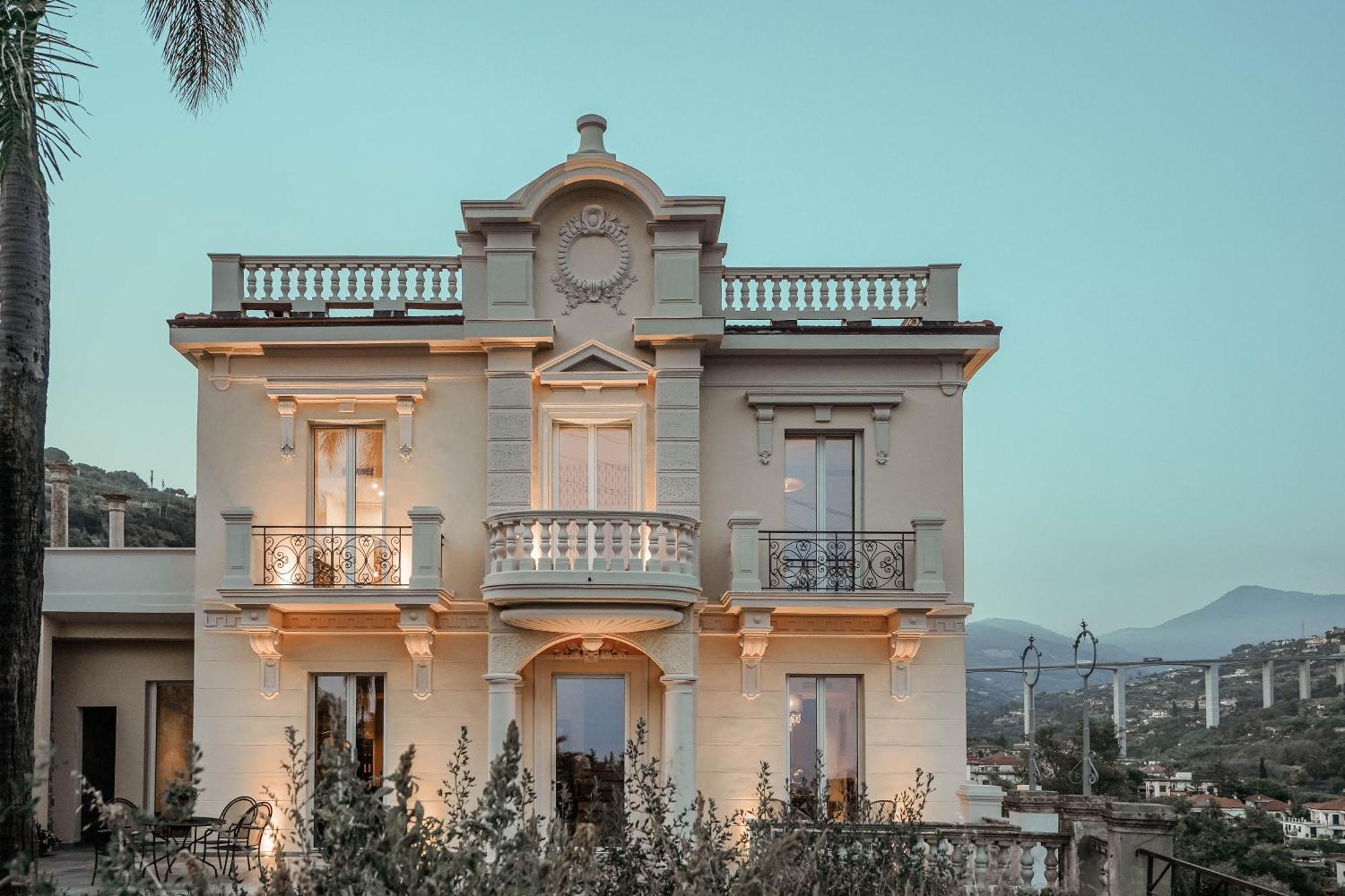 Residenza Villa Genua Bordighera Exterior foto